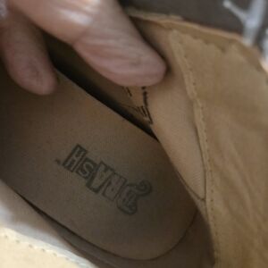 BRASH Nude Tan Suede Ankle Boots